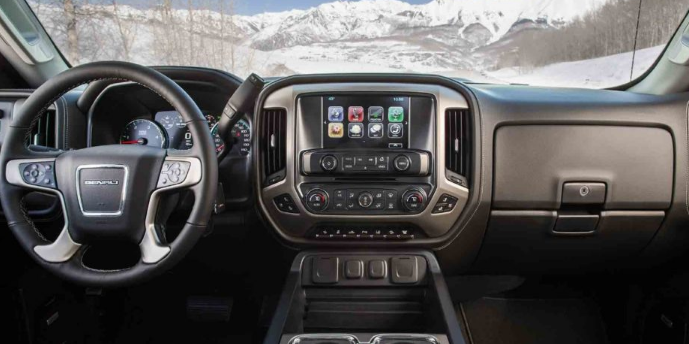 2019 GMC Truck Interior