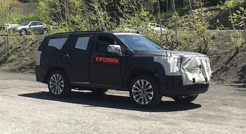 Is This A 2021 GMC Yukon Denali Prototype Caught In The 