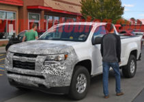 2021 GMC Canyon And Chevy Colorado Front End Spy Shots