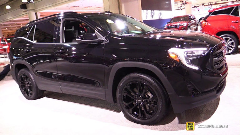 2018 GMC Terrain Black Edition Exterior And Interior 