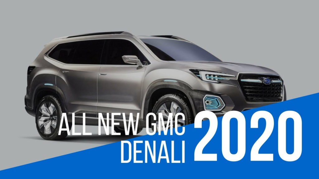 2020 GMC Yukon Denali Sport Utility Vehicle Spy Shots 