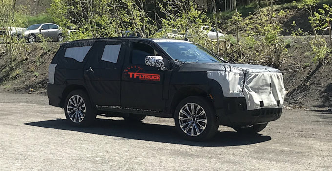 Is This A 2021 GMC Yukon Denali Prototype Caught In The