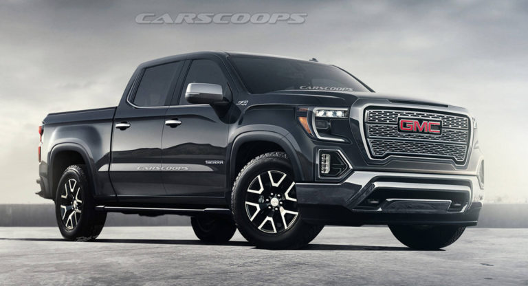 2019 GMC Sierra To Debut In Detroit Next Month Carscoops