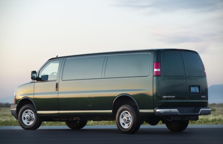 2026 GMC Savana Cargo Van Price